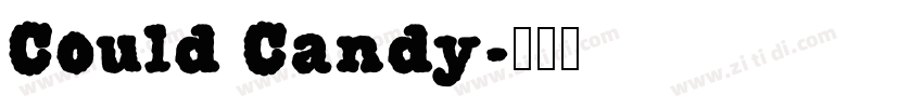 Could Candy字体转换